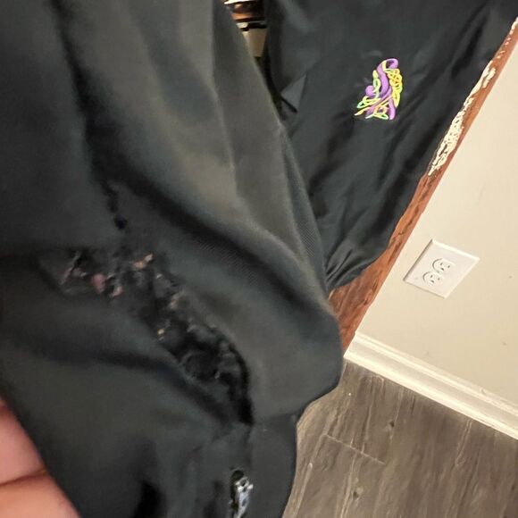 Men’s vintage Rennoc Nylon black track pants. Size Small - Picture 11 of 11